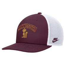 Nike University of Minnesota Retro Goldy Snapback Baseball Cap - Maroon