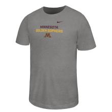 Nike University of Minnesota Youth Golden Gophers T-Shirt  - S, Gray