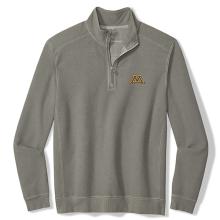 Tommy Bahama University of Minnesota Half Zip Pullover  - S, Gray