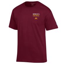 Champion University of Minnesota Football T-Shirt  - S, Maroon