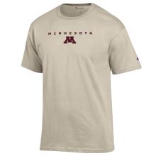Champion University of Minnesota M T-Shirt  - S, Oatmeal / Khaki / Tan