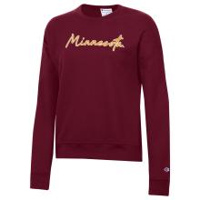 Champion University of Minnesota Women's Crew Neck Sweatshirt - XS, Maroon
