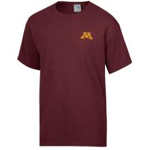 Comfort Wash University of Minnesota Football Tee  - S, Maroon
