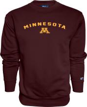 Blue 84 University of Minnesota Crewneck Sweatshirt  - XS, Maroon