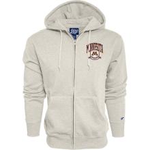 Blue 84 University of Minnesota Full Zip Hoodie  - XS, Oatmeal / Khaki / Tan