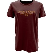 Blue 84 University of Minnesota Women's T-Shirt  - S, Maroon