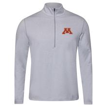 lululemon University of Minnesota Soft Jersey Half Zip Pullover  - S, Gray