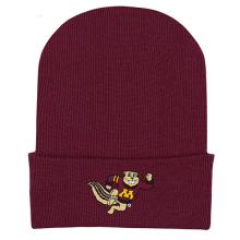 Creative Knitwear Charging Goldy Newborn Beanie  - Newborn, Maroon