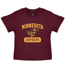 Creative Knitwear University of Minnesota Toddler Charging Goldy Tee - 2T, Maroon