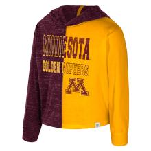 Colosseum University of Minnesota Toddler Girl's Hooded Long Sleeve Tee - 2T, Maroon