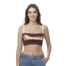 Zoozatz University of Minnesota Bralette Bandeau  - XS, Maroon