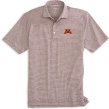 Johnnie-O University of Minnesota Striped Polo - S, Maroon