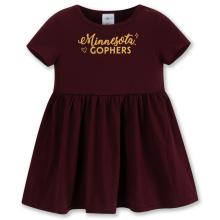 Zoozatz University of Minnesota Toddler Dress - 2T, Maroon