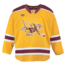 University of Minnesota Golden Gophers Replica Hockey Jersey - S, Gold