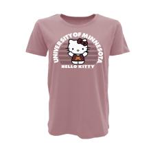 Blue 84 University of Minnesota Hello Kitty Women's T-Shirt  - S, Pink