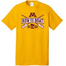 University of Minnesota Row the Boat T-Shirt - S, Gold