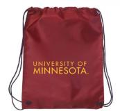 University of Minnesota Drawstring Bag - Maroon