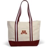 University of Minnesota Canvas Tote Bag - Oatmeal / Khaki / Tan