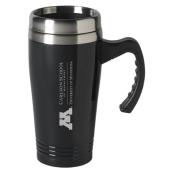 M Carlson School of Management University of Minnesota Travel Mug - Black