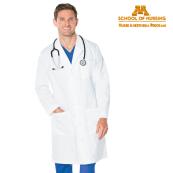 Nurse Anesthesia Men's Classic Fit Lab Coat - 32, White