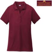 Women's Community-University Short Sleeve Competitor Polo - XS, Maroon