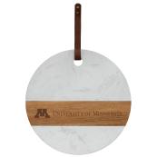 University of Minnesota Charcuterie Board - White