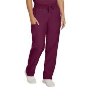 Women's Draw String Cargo Scrub Pant - 2XS, School of Nursing, Anesthesia, Medical Laboratory Sciences - Wine