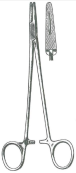 Mayo-Hegar Right-Handed Needle Holder - Gray