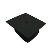 One-Size Mortarboard Cap