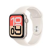 Apple Watch SE (Generation 3) - 40mm, Butter / Cream, Aluminum, GPS, Starlight Sport Band - S/M