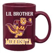 University of Minnesota Charging Goldy Lil Brother Mug - Maroon
