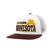 Zephyr University of Minnesota Snapback Baseball Cap - White