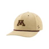 Zephyr University of Minnesota Corduroy M Baseball Cap - Oatmeal / Khaki / Tan