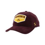 Zephyr University of Minnesota Corduroy Baseball Cap  - Maroon