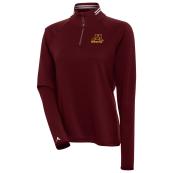 Antigua M Crookston 1/4 Zip - S, Maroon