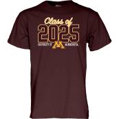 Blue 84 University of Minnesota Class of 2025 T-Shirt - M, Maroon