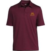 Lands' End M Hockey Men's Rapid Dry Polo Shirt  - S, Maroon