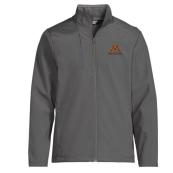 Lands' End University of Minnesota Grandpa Men's Soft Shell Jacket - M, Gray