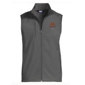 Lands' End M Hockey Men's Soft Shell Vest - S, Gray
