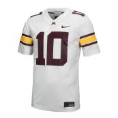 Nike University of Minnesota #10 White Football Jersey - M, White