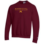 Champion University of Minnesota Mom Sweatshirt - S, Maroon