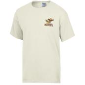 Comfort Wash University of Minnesota Charging Goldy Tee  - S, Oatmeal / Khaki / Tan