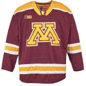 University of Minnesota Golden Gophers Replica Hockey Jersey - S, Maroon