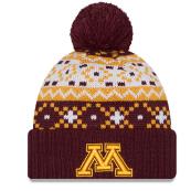 Kids New Era University of Minnesota Cuff Beanie with Pom - Child, Maroon