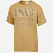 Comfort Wash University of Minnesota T-Shirt - S, Gold