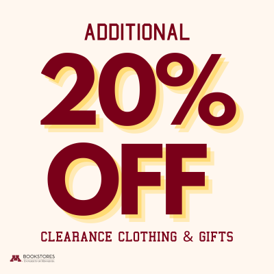 Additional 20% off clearance clothing & gifts