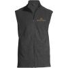 Lands' End Carlson School of Management Men's Thermacheck Fleece Vest  - M, Gray