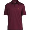 Lands' End Carlson School of Management Men's Rapid Dry Polo Shirt - S, Maroon