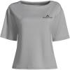Lands' End Minnesota Carlson Women's Ponte Elbow Sleeve Shirt - XS, Gray