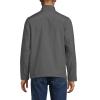Lands' End School of Nursing Men's Soft Shell Jacket - M, Gray